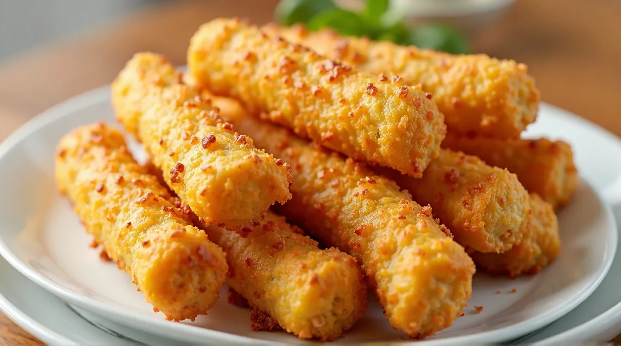 Air Fryer Mozzarella Sticks