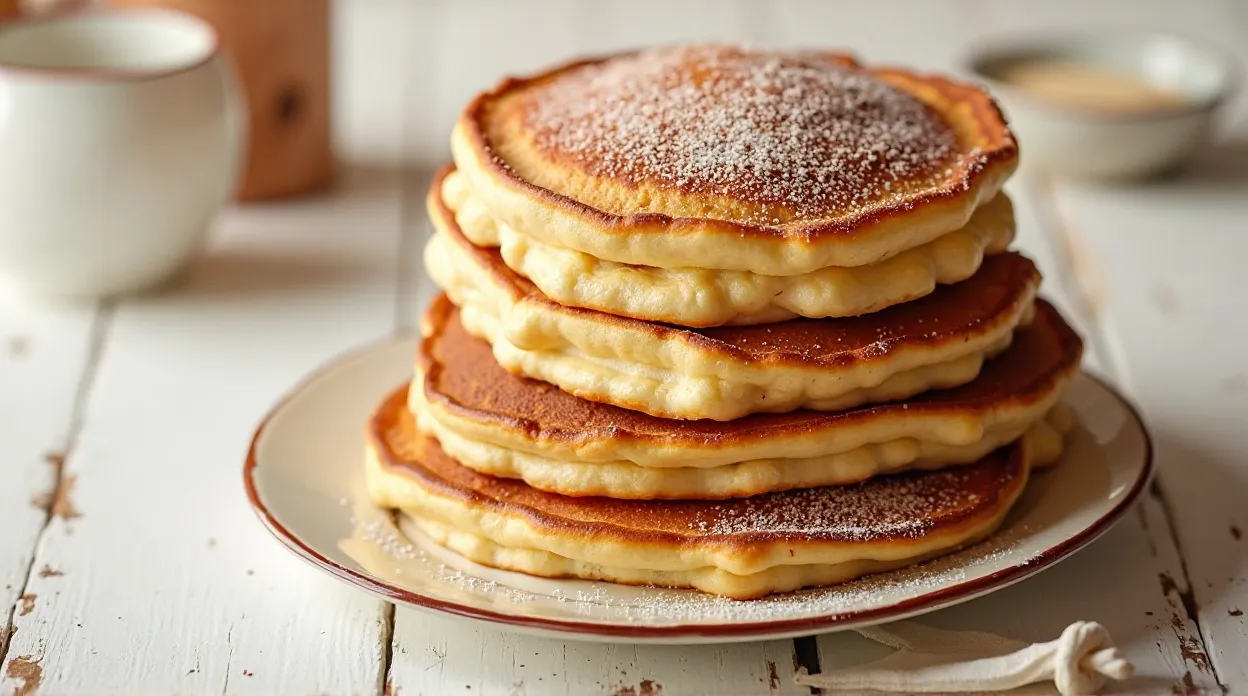 Cinnamon Roll Pancakes
