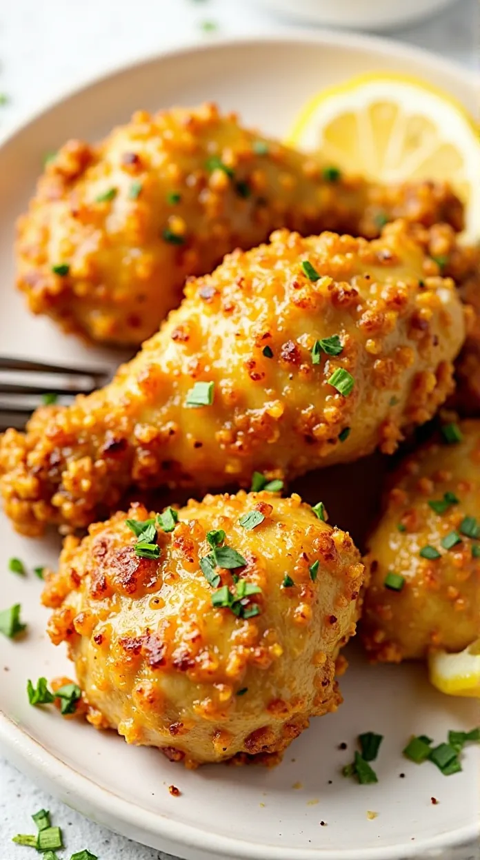 Crispy Air Fryer Lemon Chicken