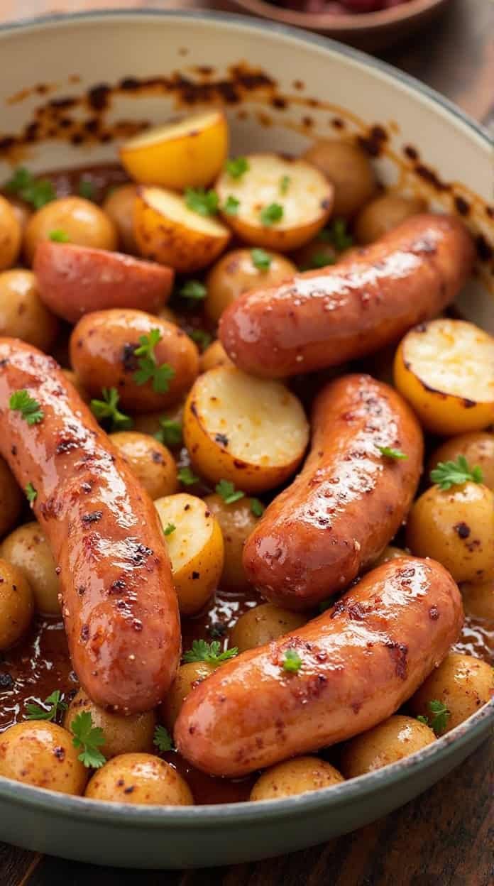 Hearty Smoked Sausage and Potatoes Skillet