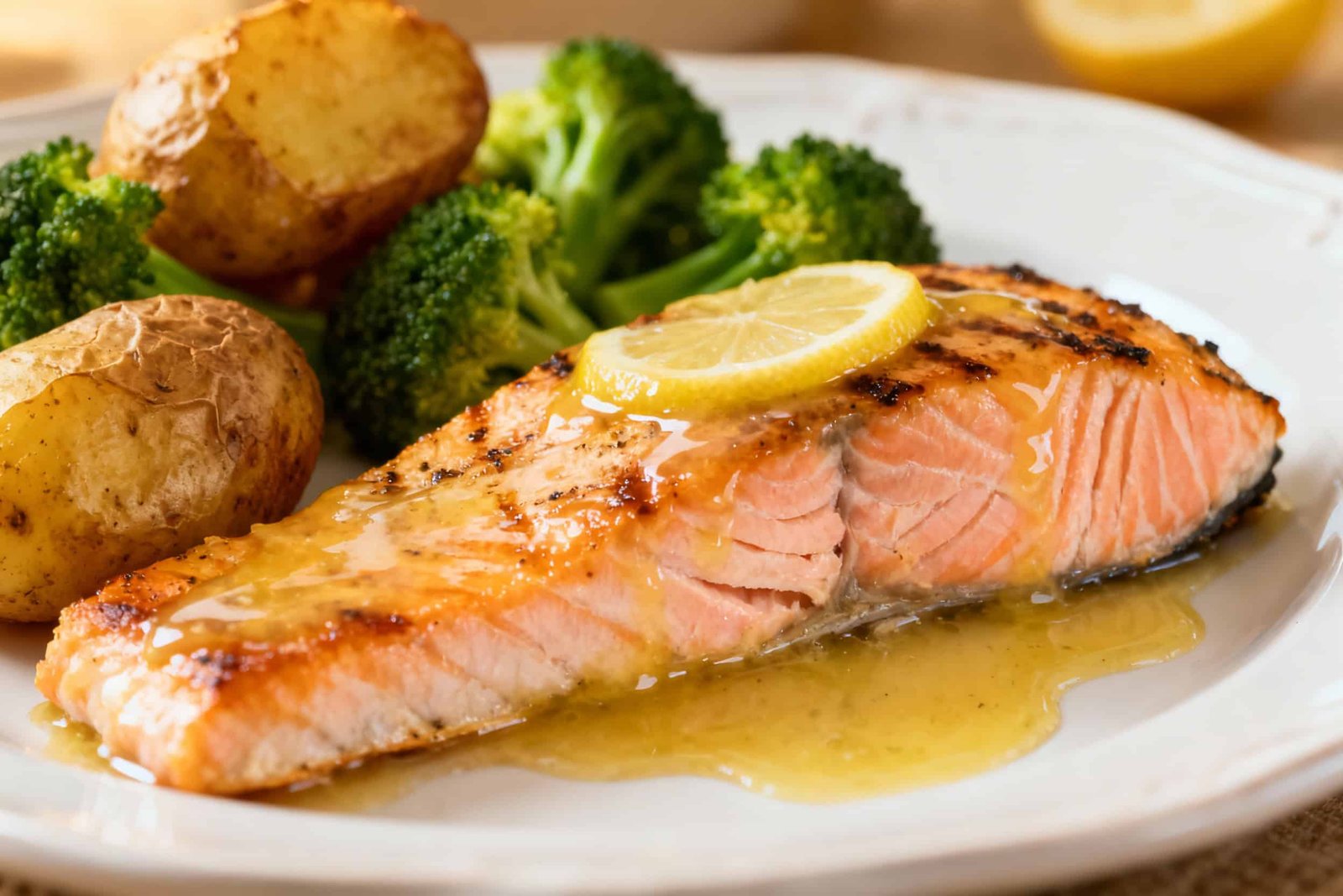 Lemon Butter Salmon