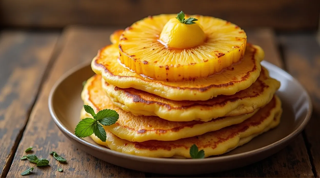 Pineapple Pancakes