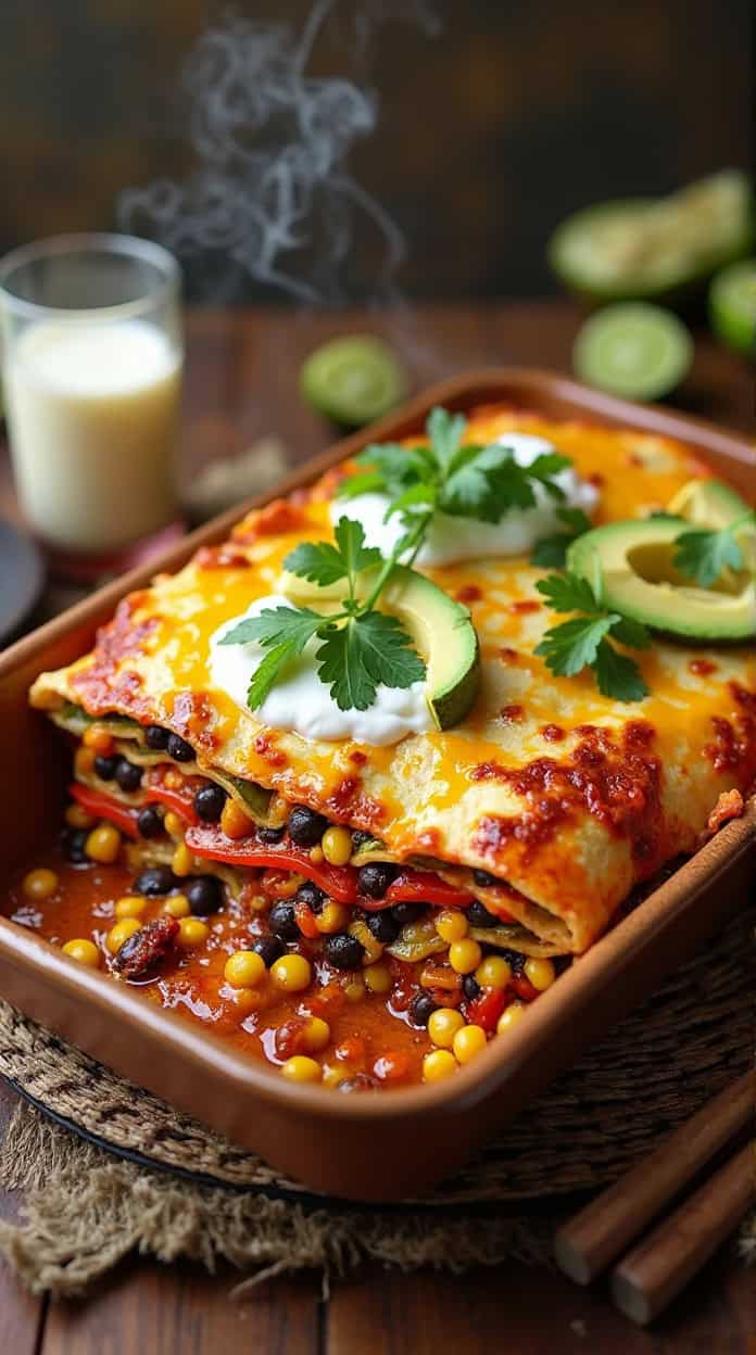 chicken mexican lasagna