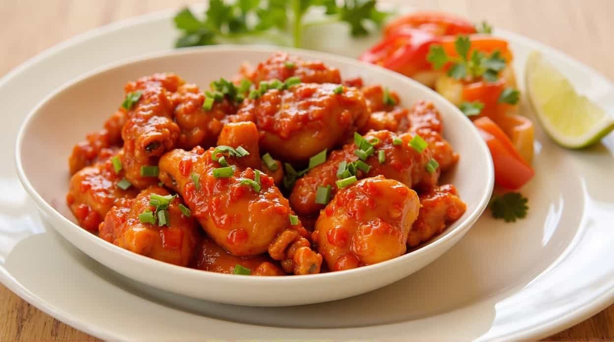 sweet and spicy chicken wing recipe