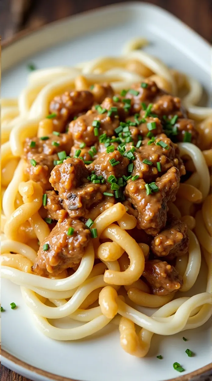 Beef Stroganoff