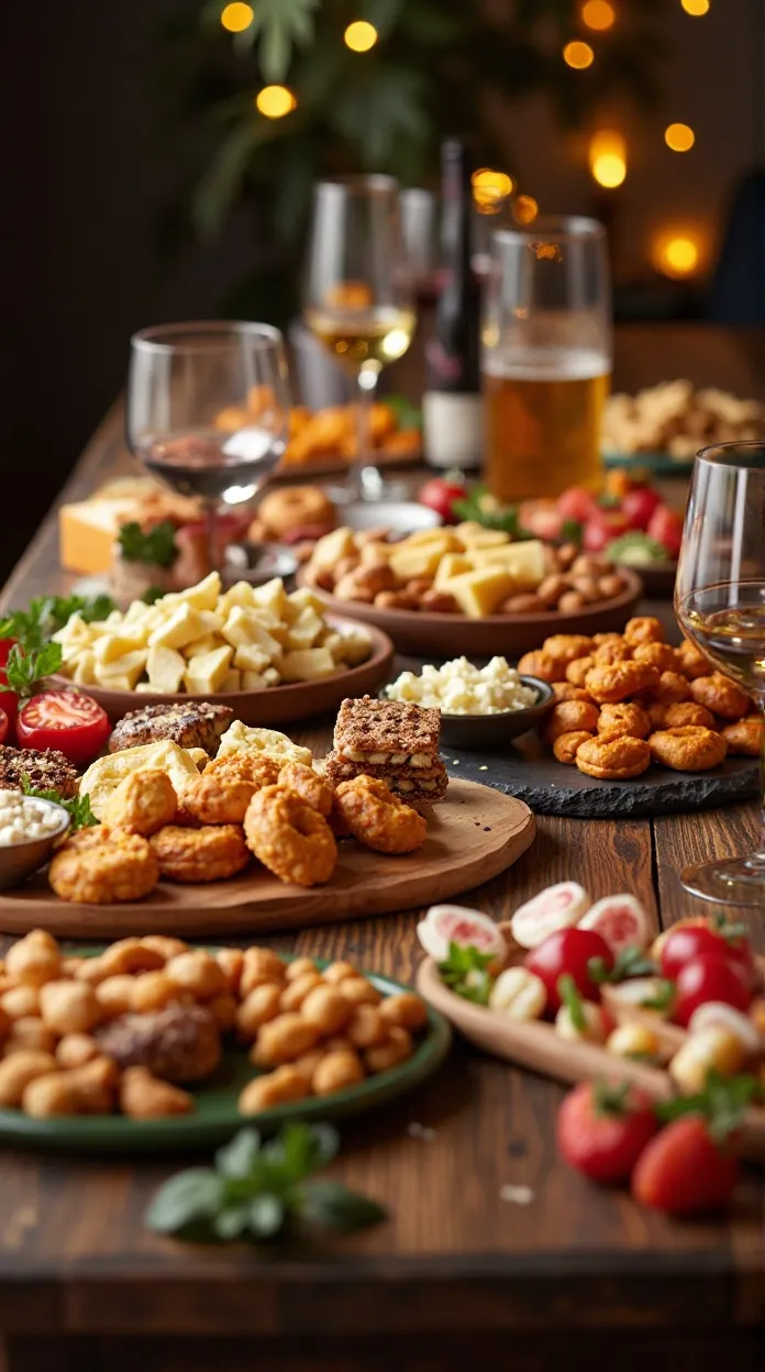 Beverage-Paired Appetizer Zones