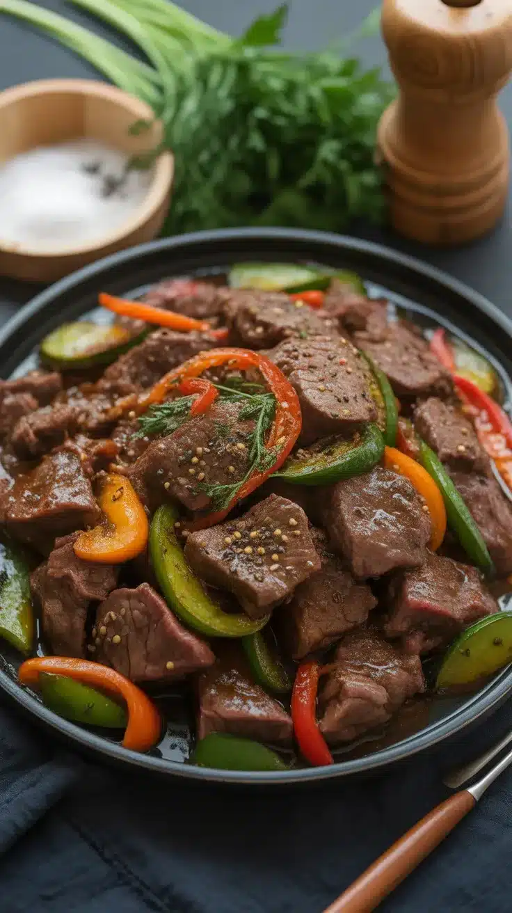 Black Pepper Beef Recipe