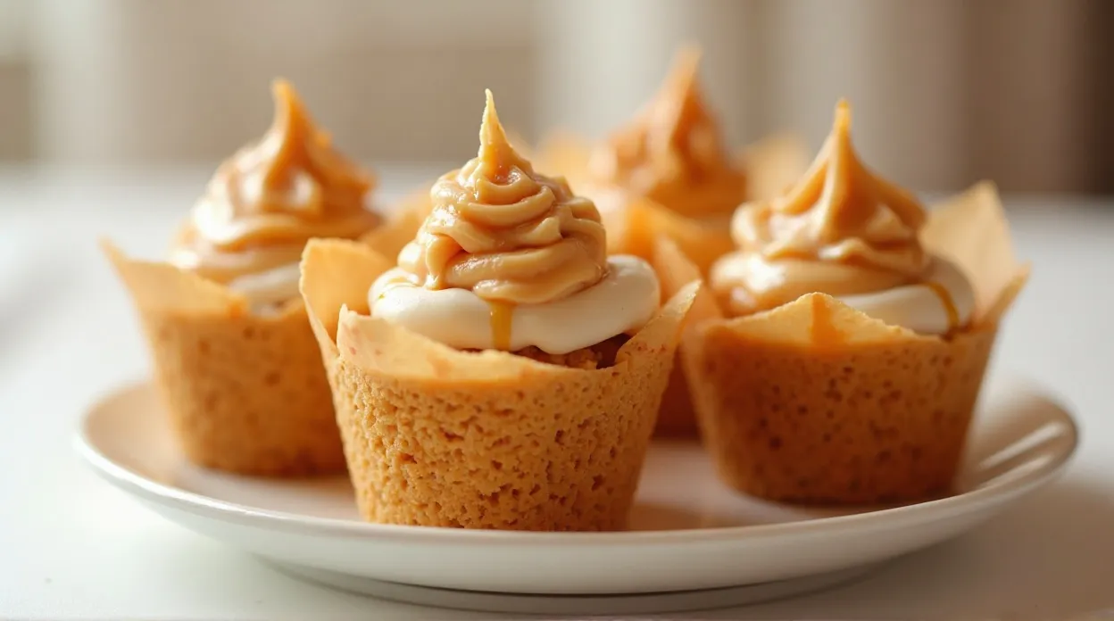 Caramel Apple Dessert Cups