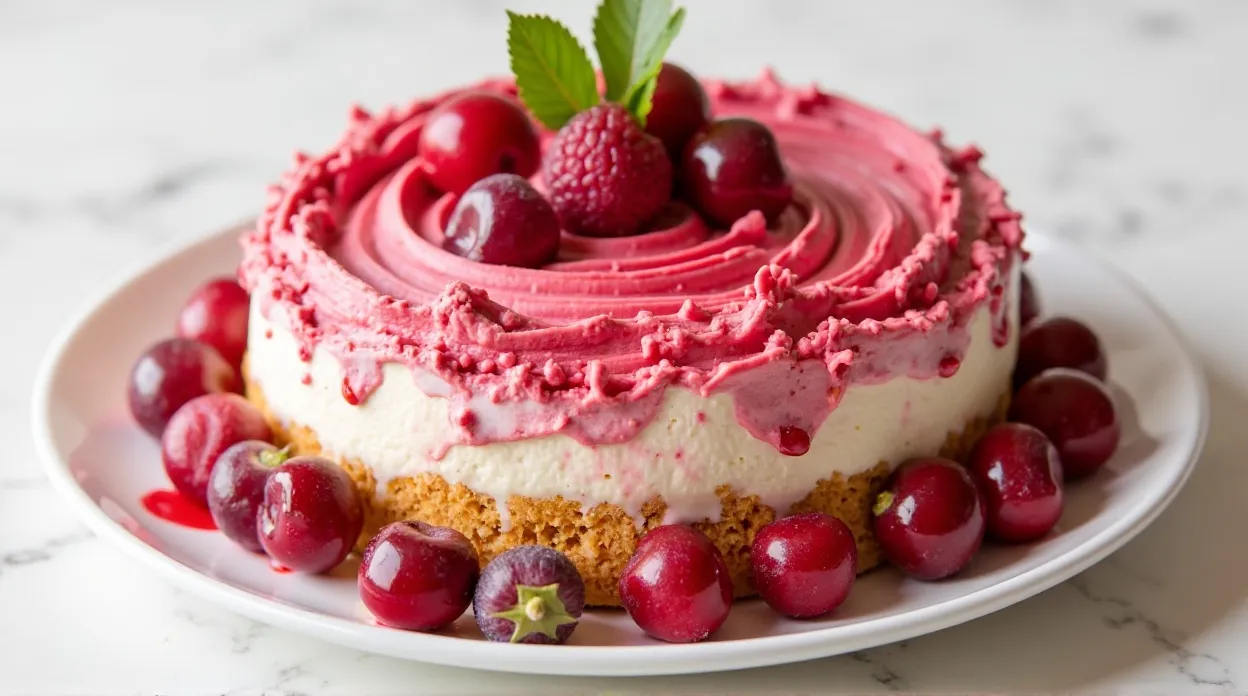 Cherry Cheesecake Dip Creamy