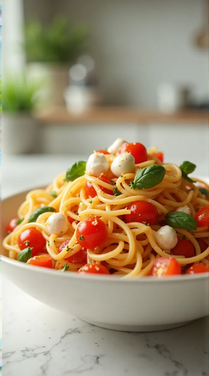 Delicious Italian Spaghetti Salad