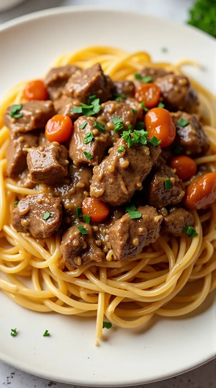 Hearty Beef Stroganoff