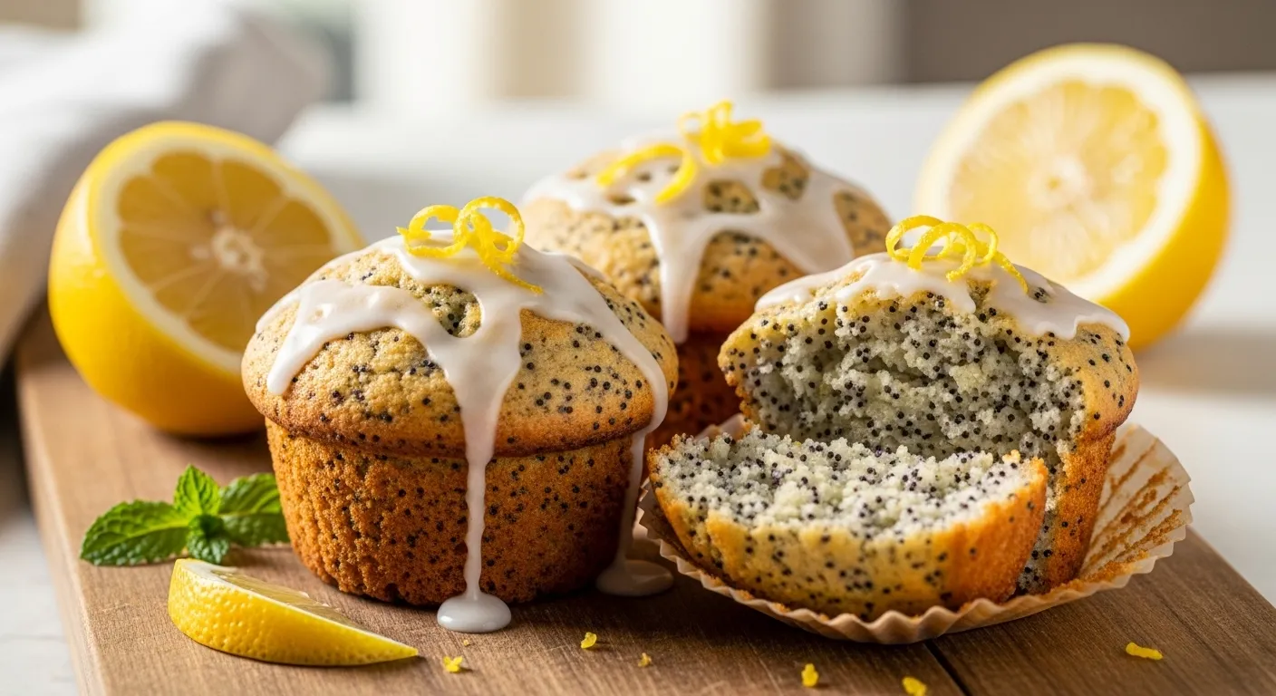 Lemon Poppy Seed Muffins