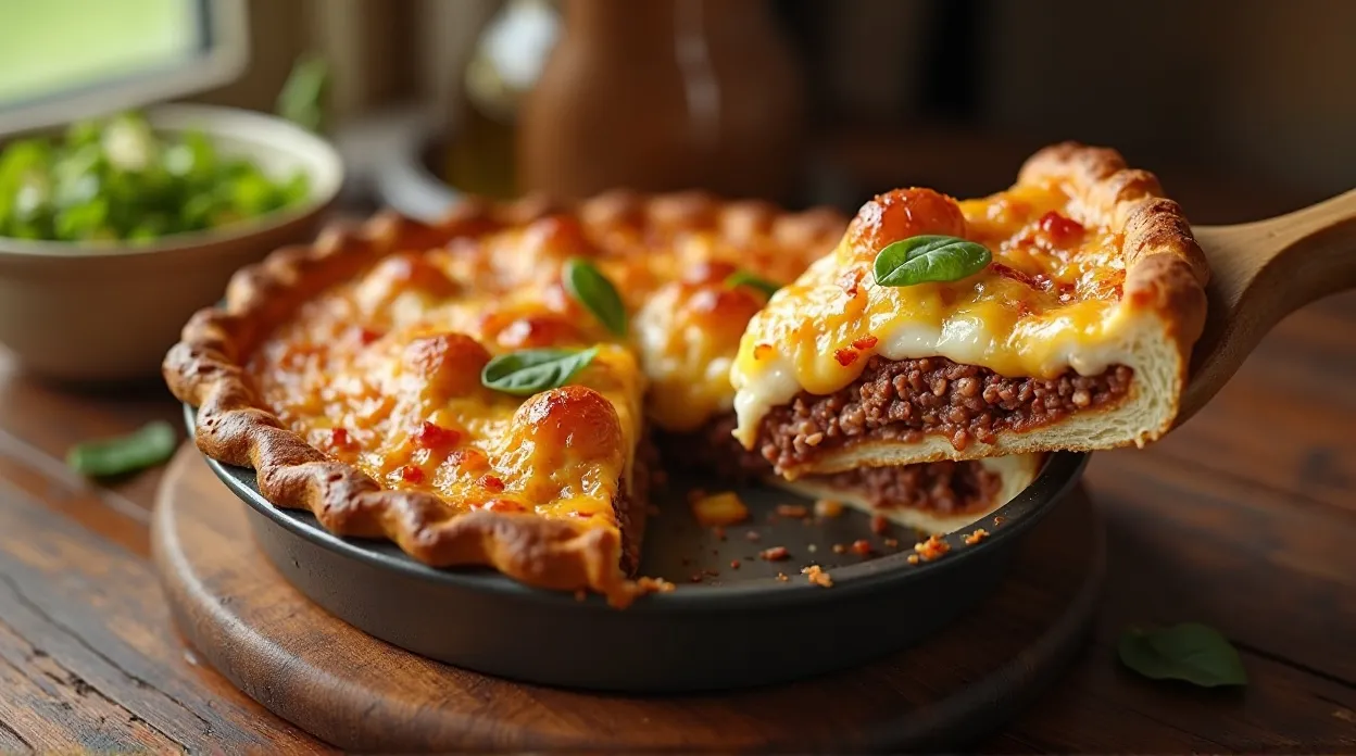 Pizza Burger Pie