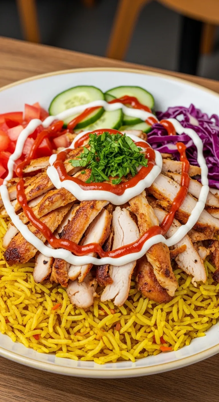 Rice Shawarma Chicken