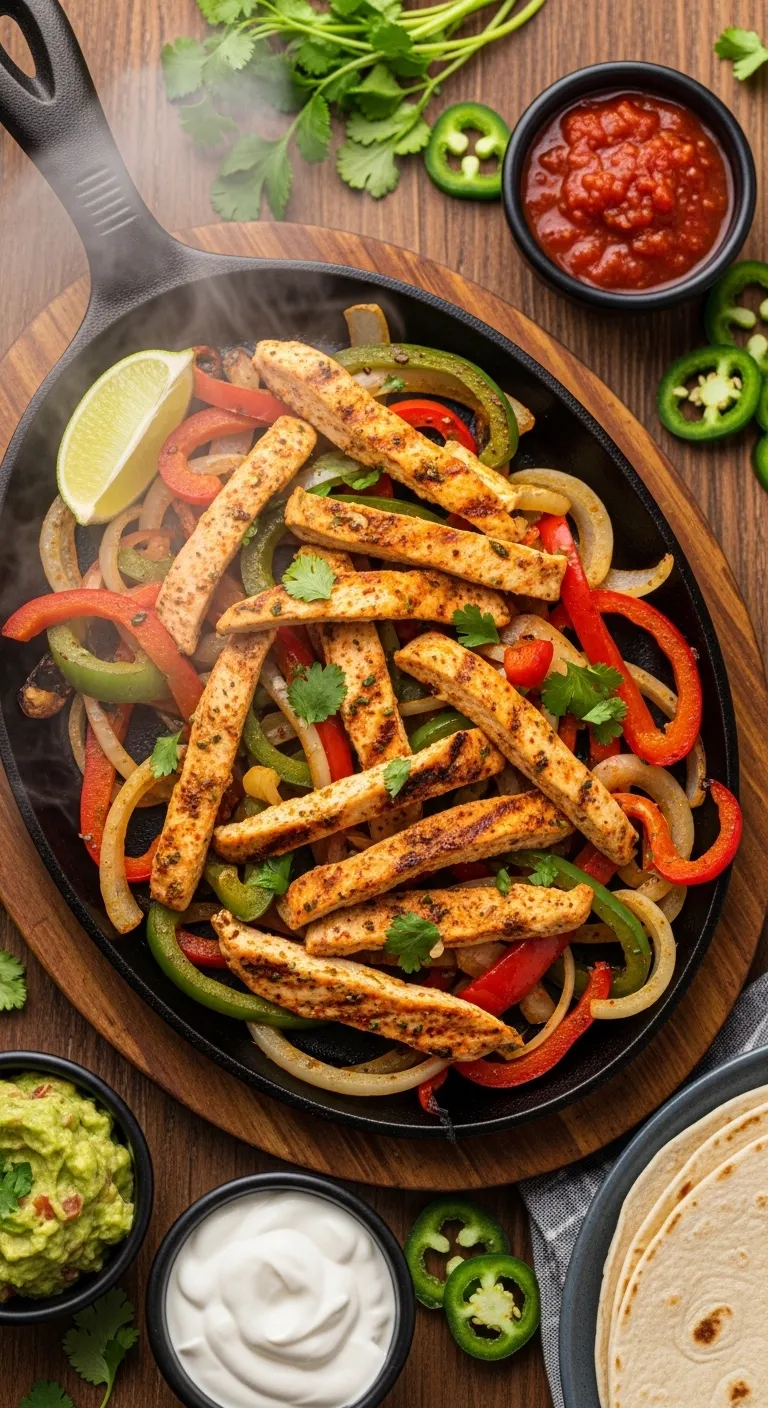 Sizzling Chicken Fajitas