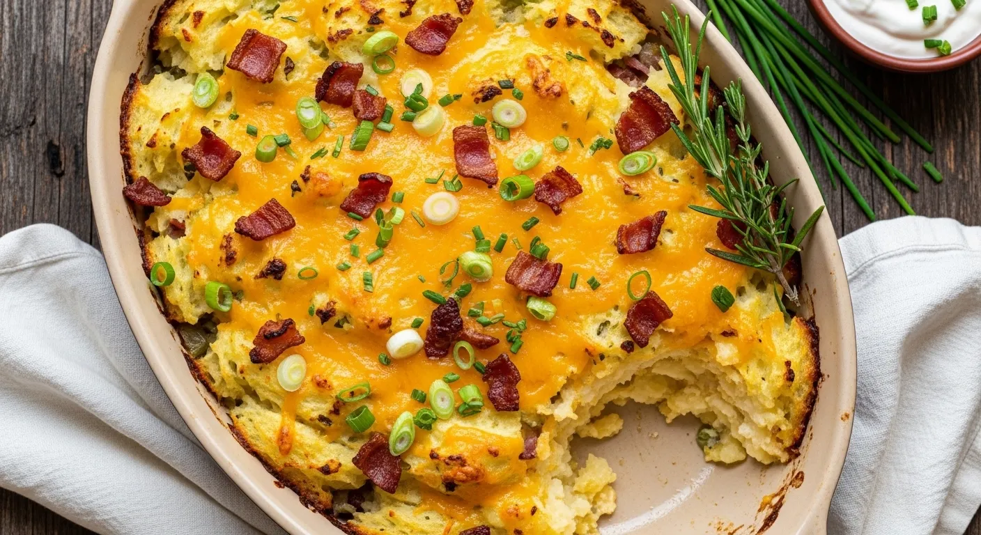 Twice Baked Potato Casserole