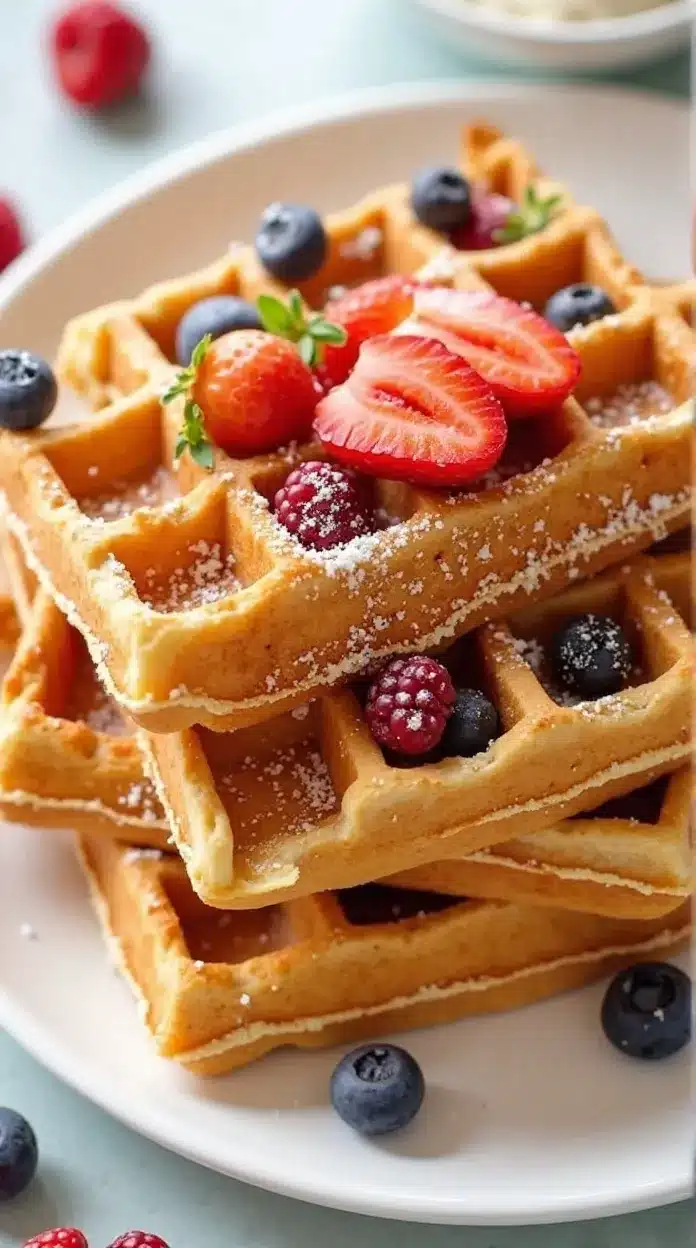 almond flour waffles gluten free