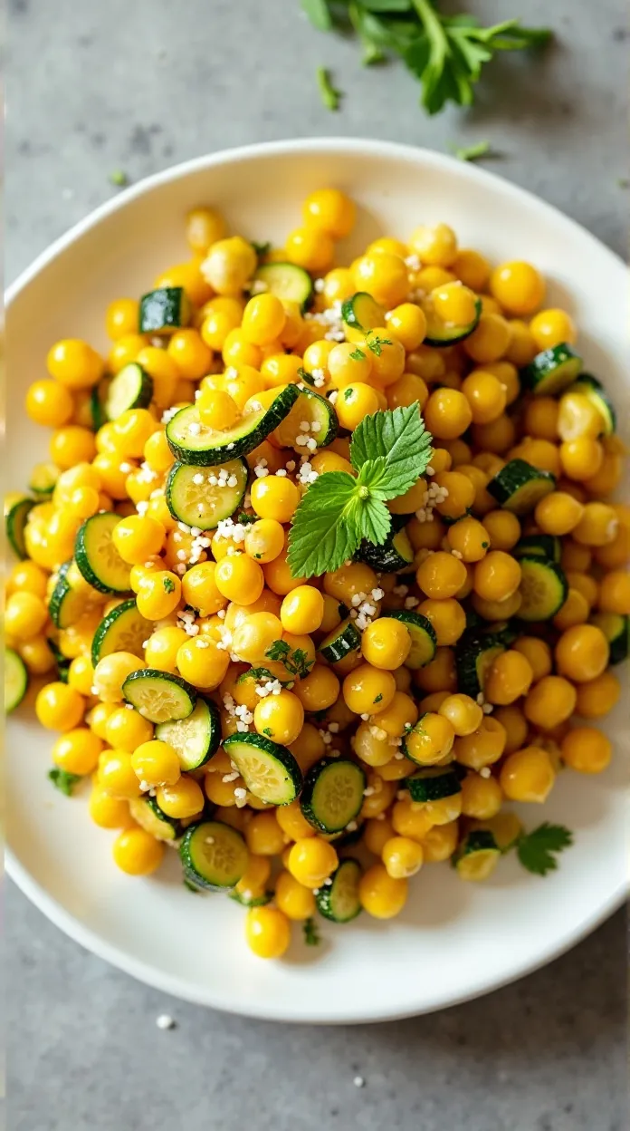 corn zucchini succotash