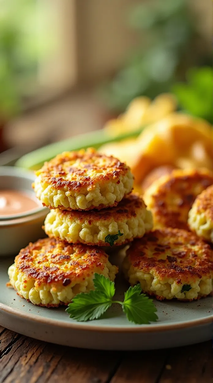 crispy zucchini patties
