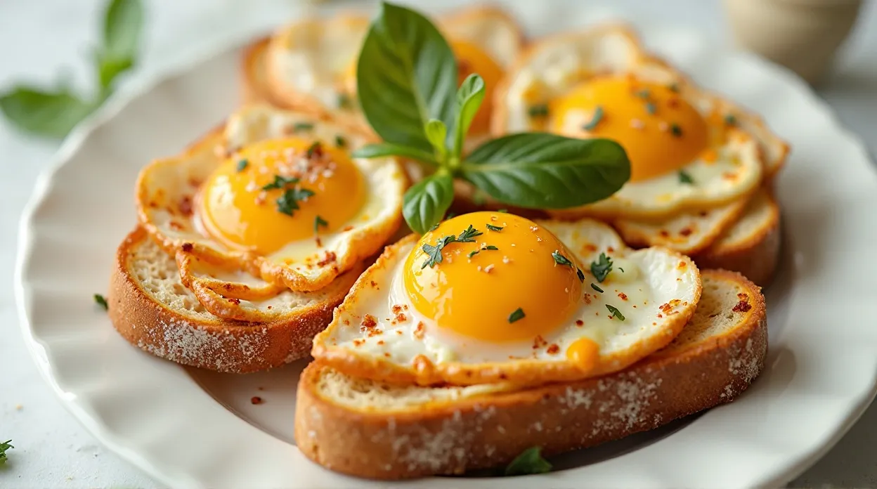egg toasts