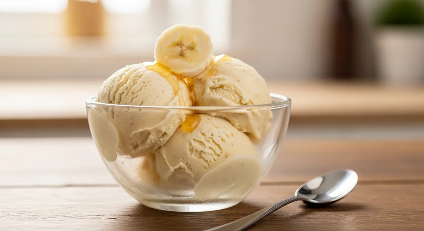 3-Ingredient Banana Ice Cream