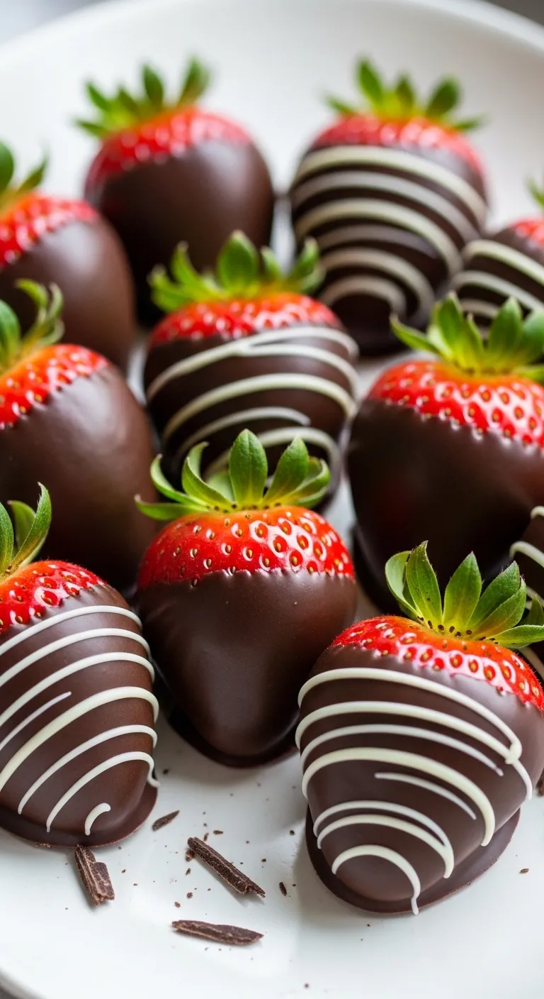 3-Ingredient Chocolate Covered Strawberries