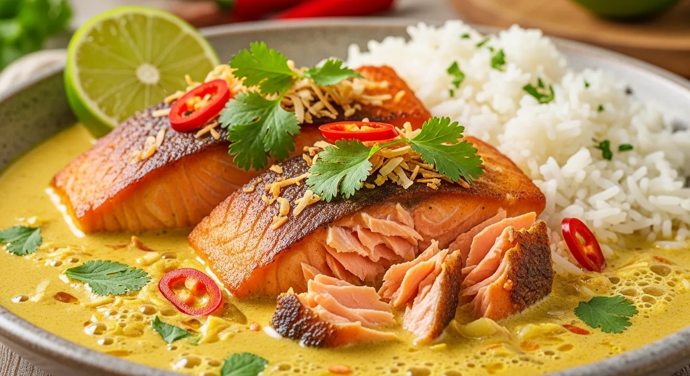 Coconut Curry Salmon