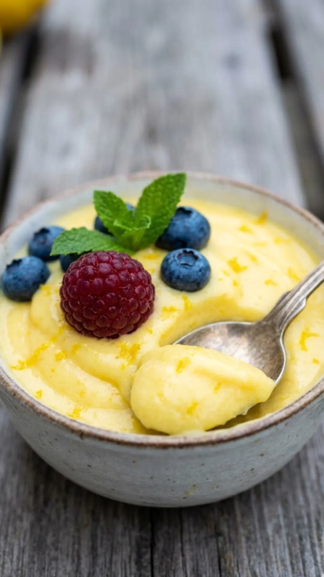 Creamy Lemon Berry