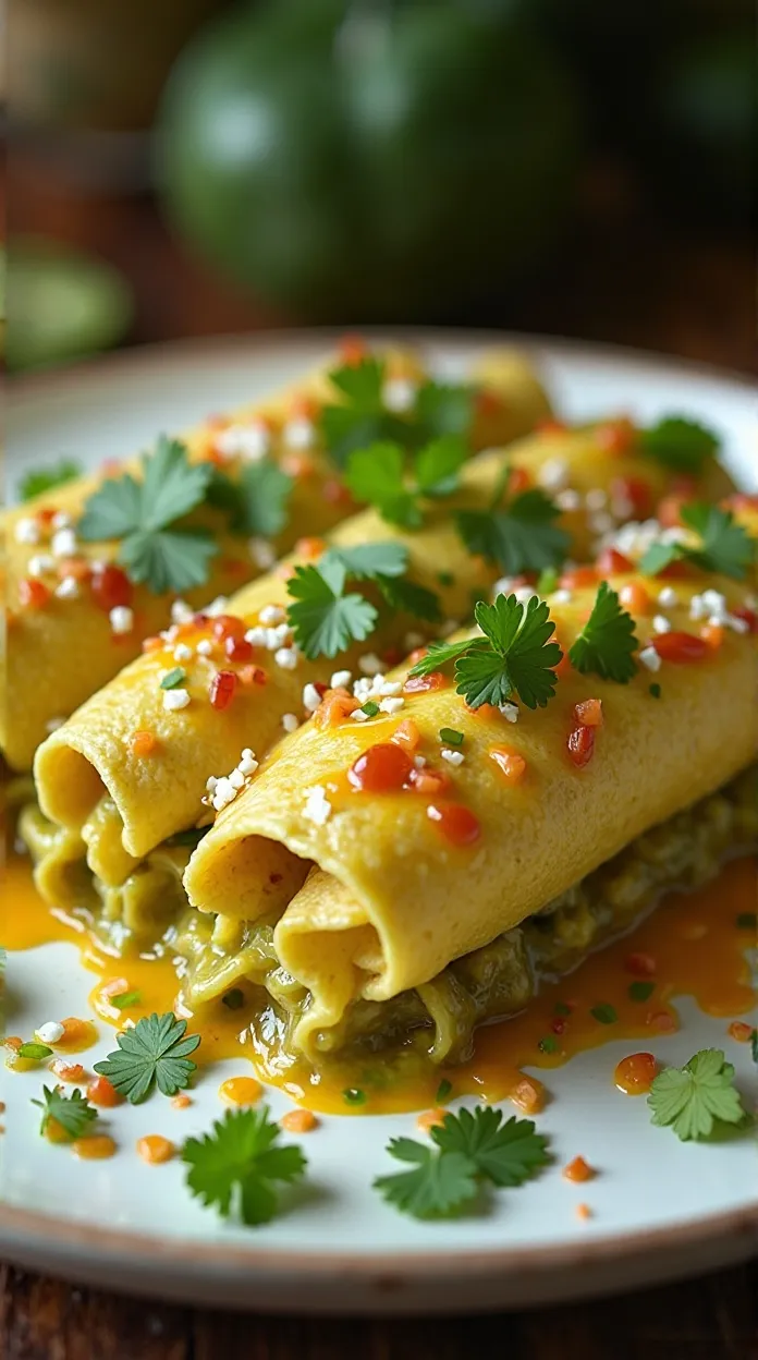 Enchiladas Verdes