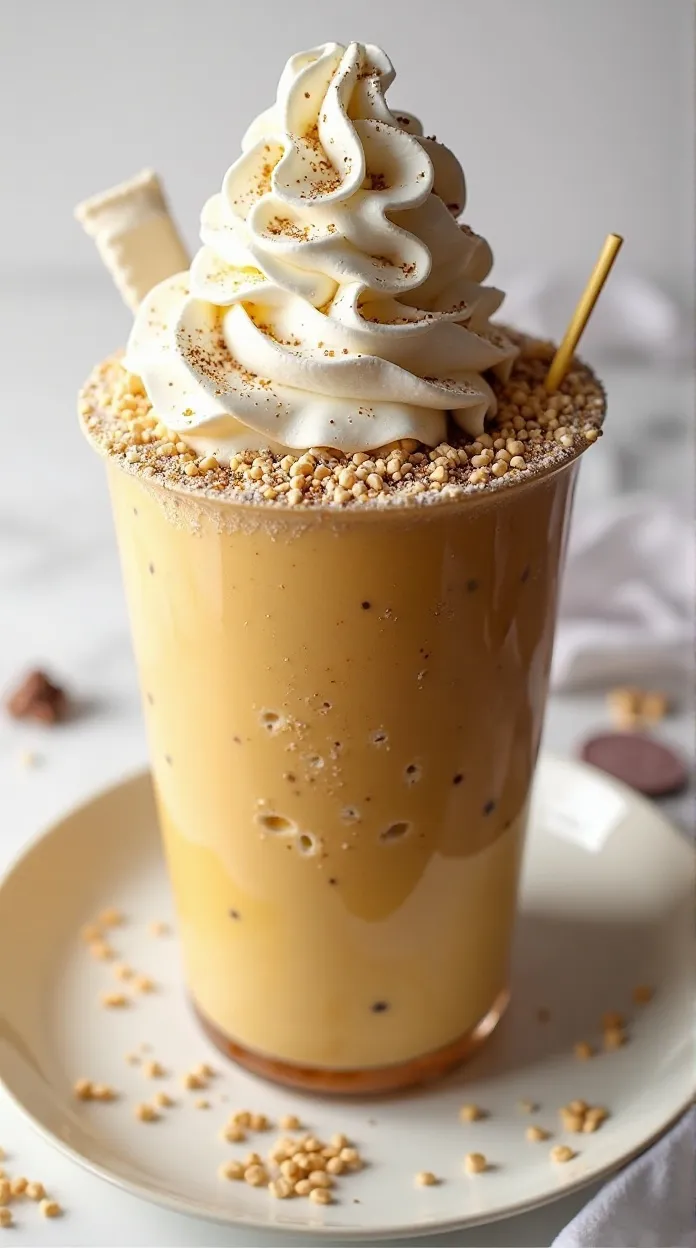 Frozen Banana Bread Latte