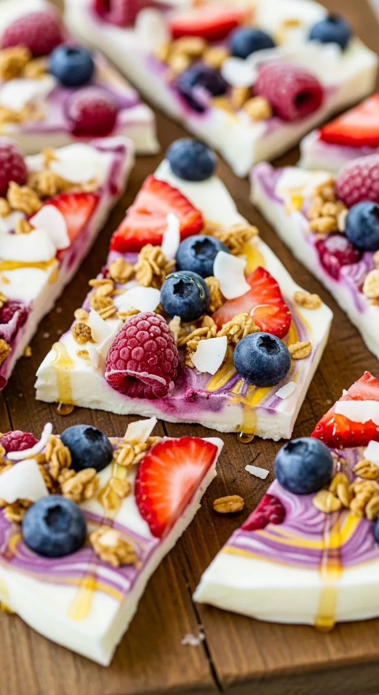 Frozen Yogurt Bark