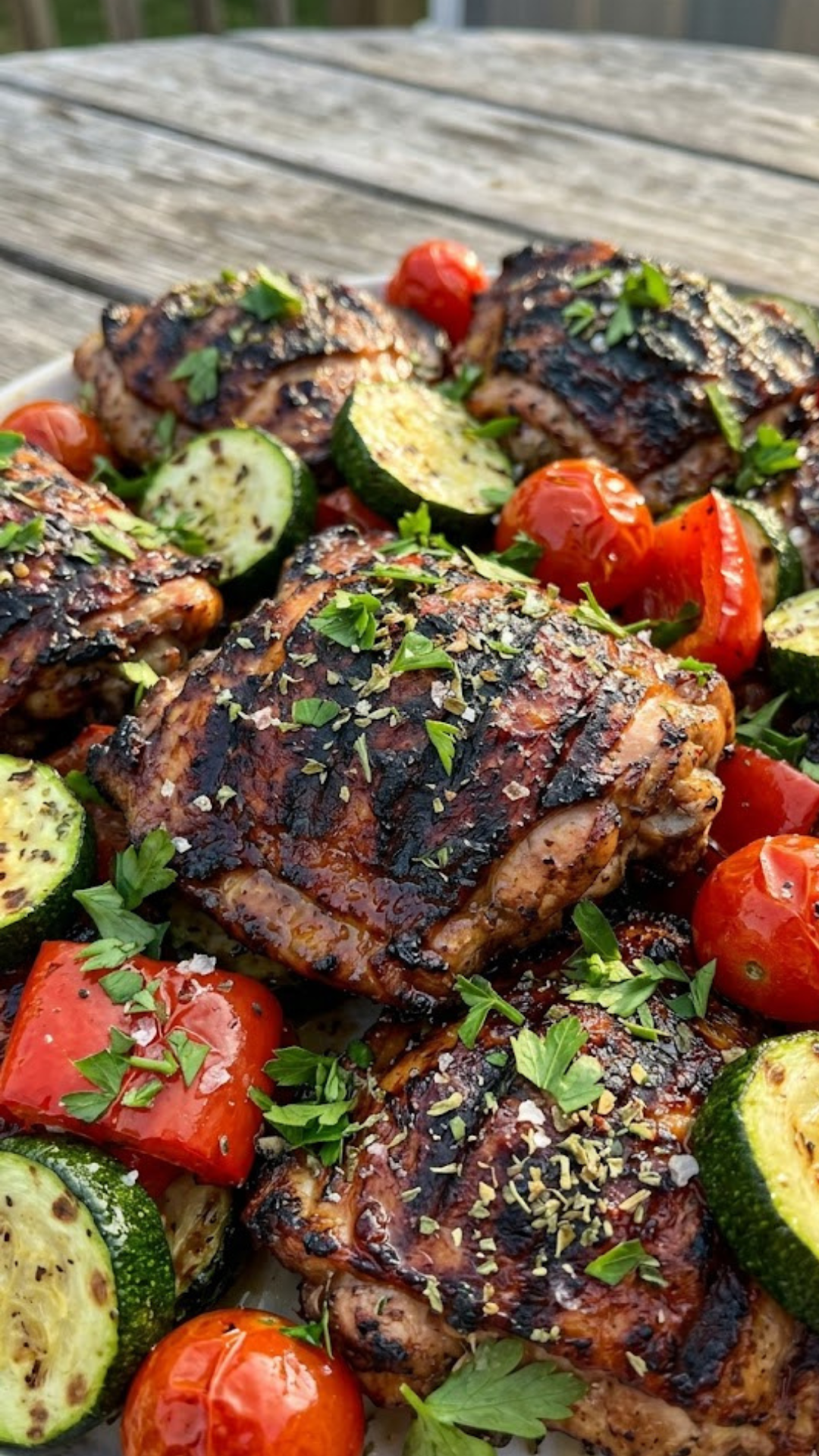 Grilled Chicken Thighs