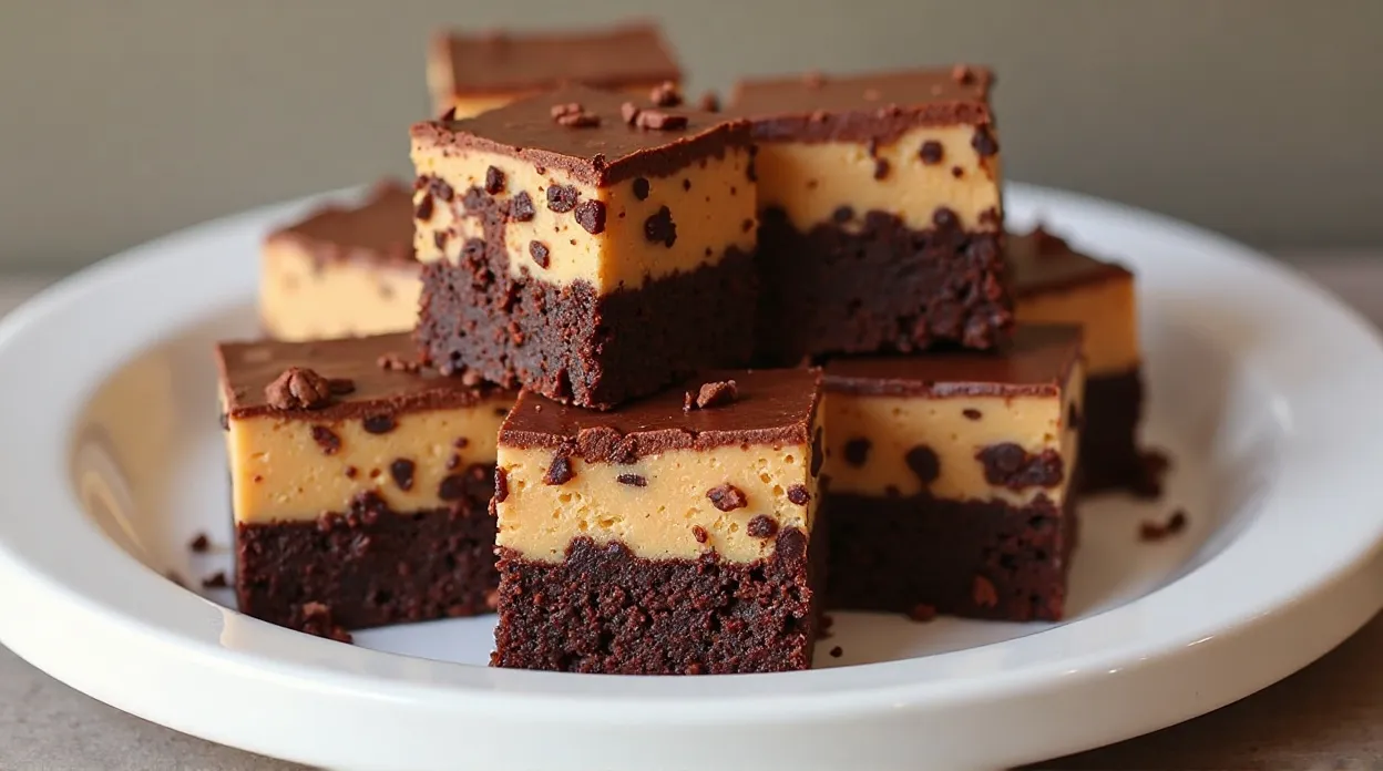 Mocha Cheesecake Brownies