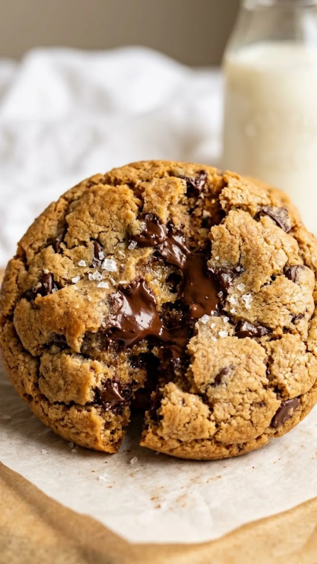 Ooey-Gooey Chocolate Chip Cookie