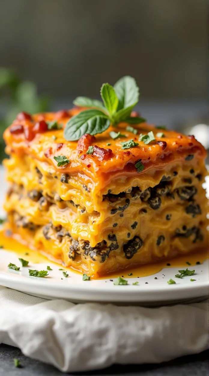 Sage Brown Butter Dumpling Lasagna