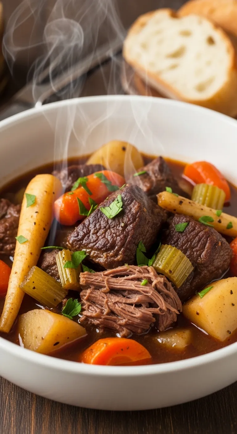 Slow Cooked Beef Stew