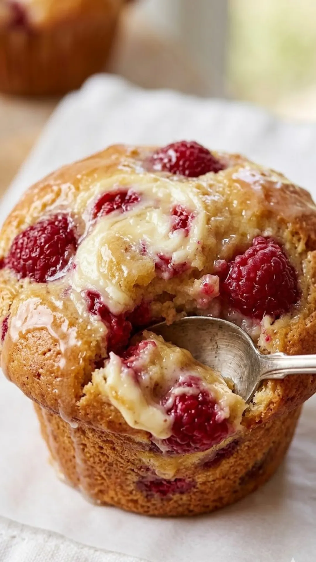 Swirl & Glazed Raspberry