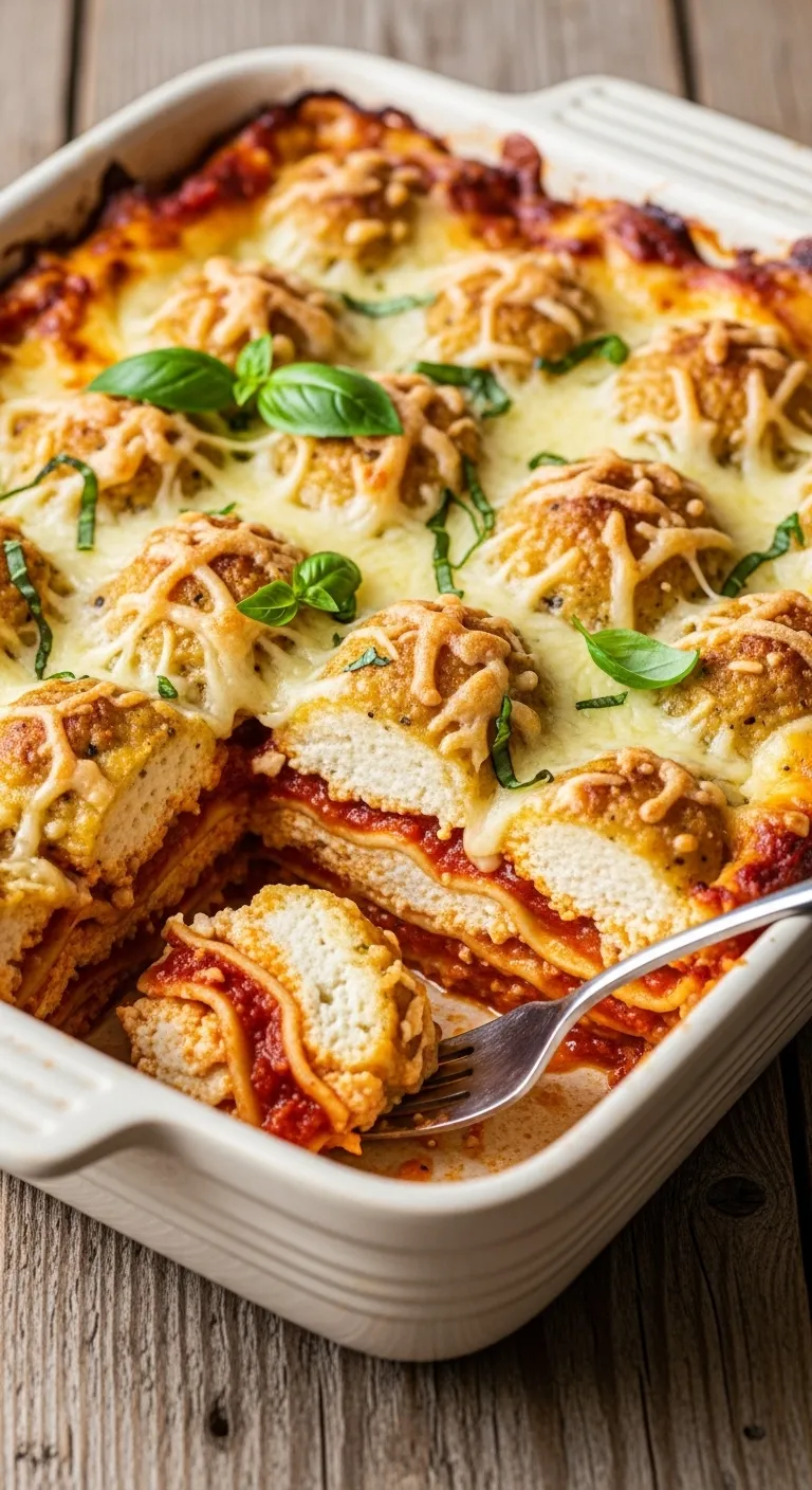 Three-Cheese Dumpling Lasagna