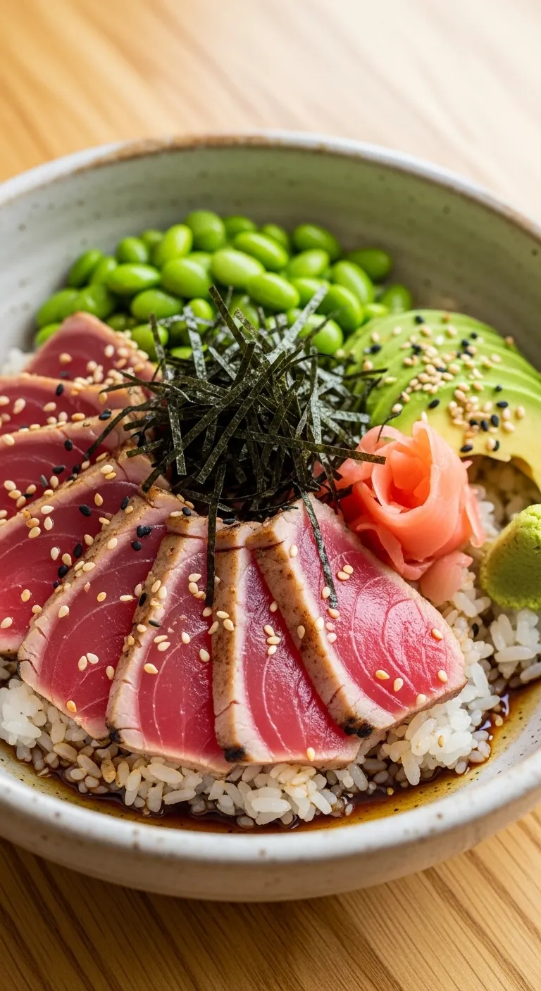 Tuna Tataki Sushi Bowl