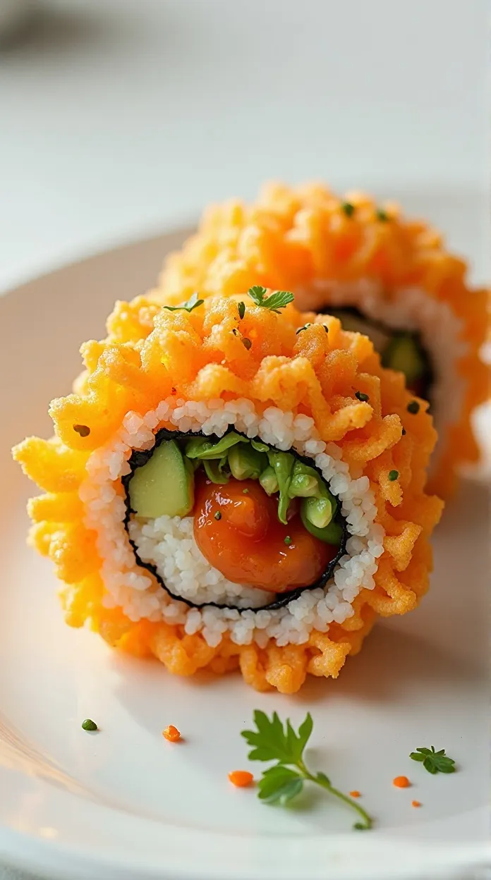Vegetarian Sweet Potato Tempura Roll