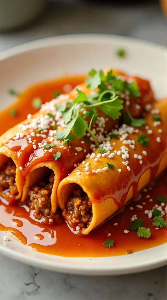 beef enchiladas sauce