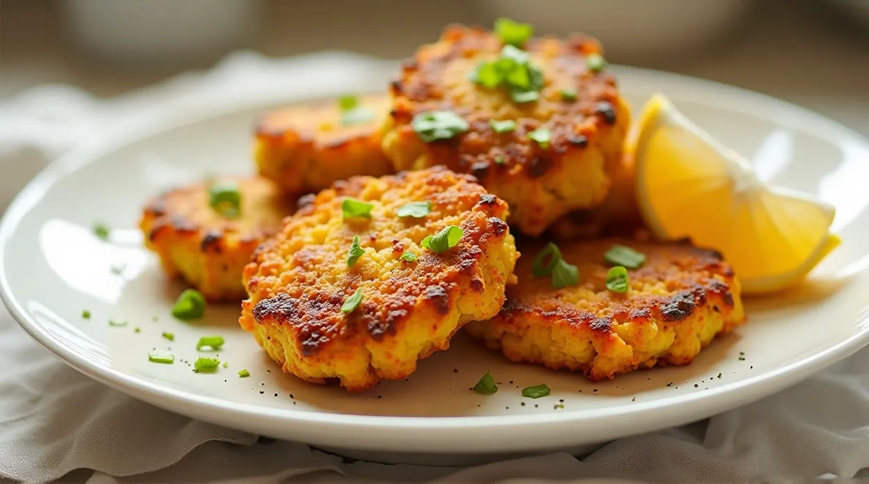 corn fritters vegan