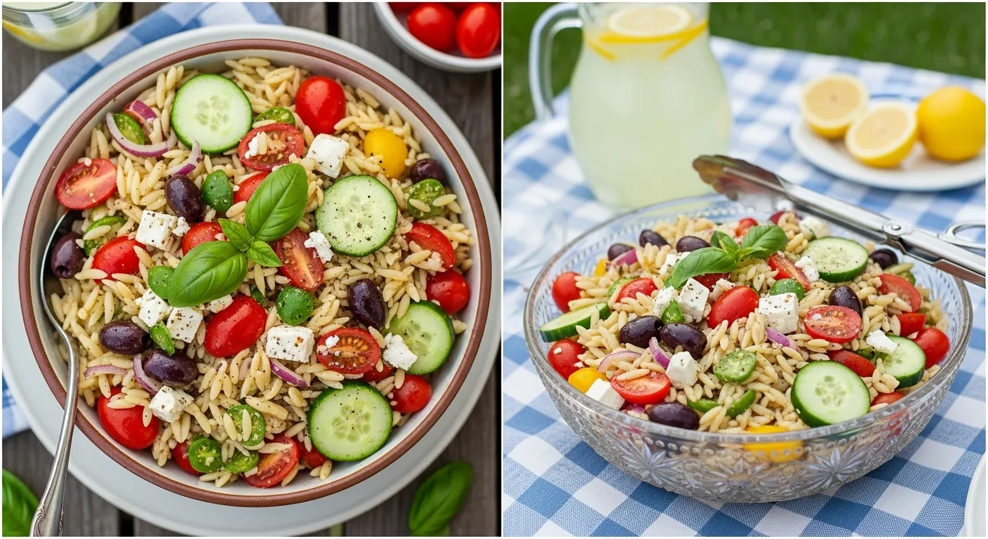 Best Summer Orzo Salad