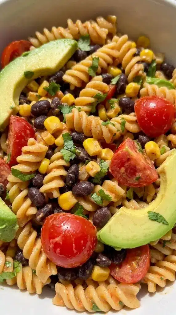 Black Bean & Corn Pasta Salad