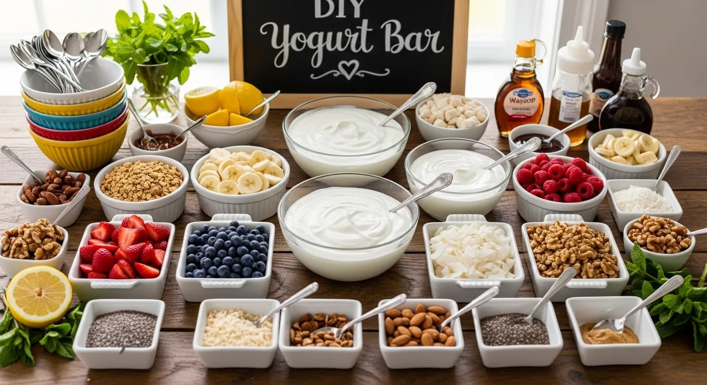 DIY Yogurt Parfait Bar