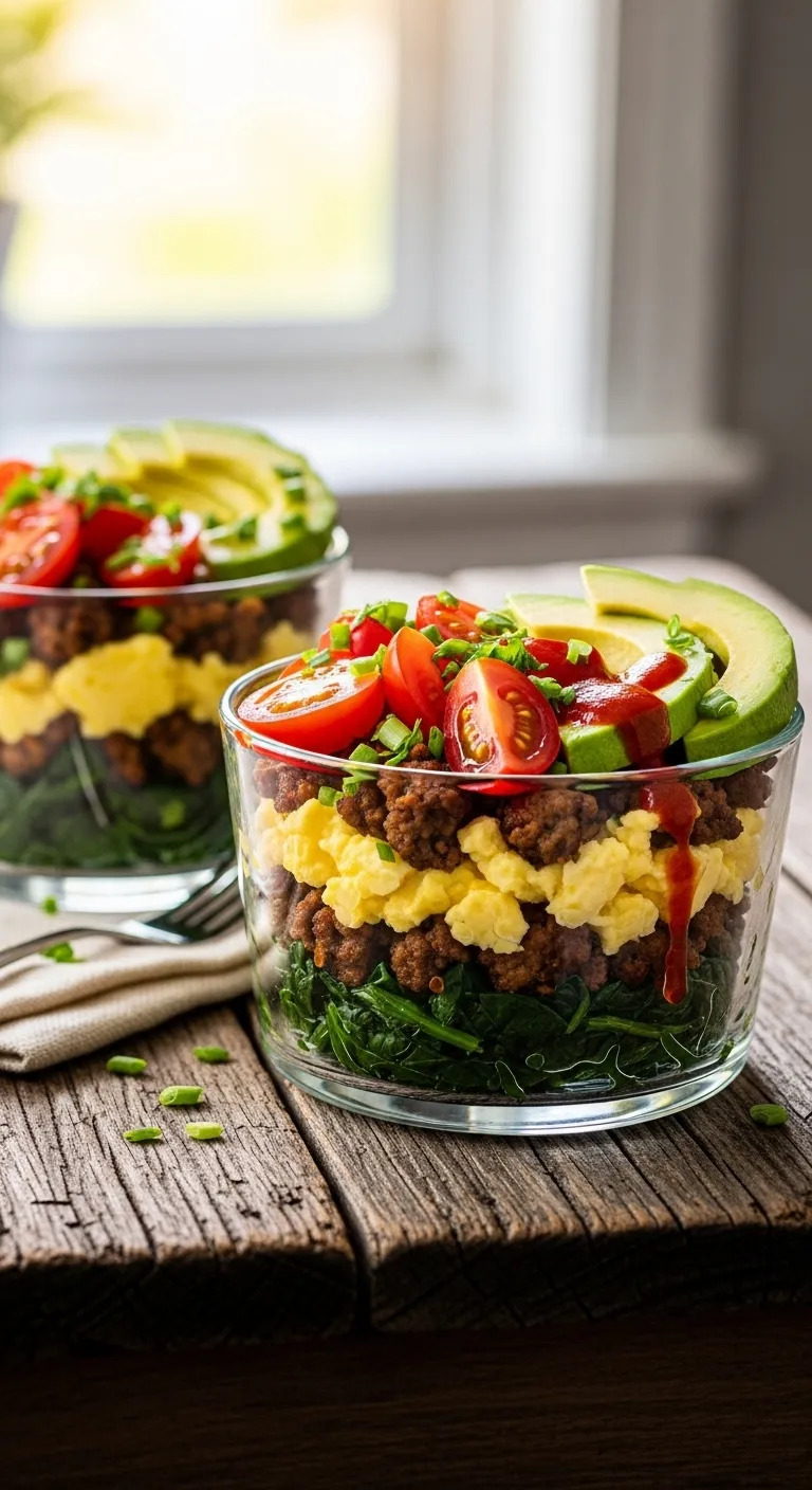 Egg Keto Breakfast Bowls