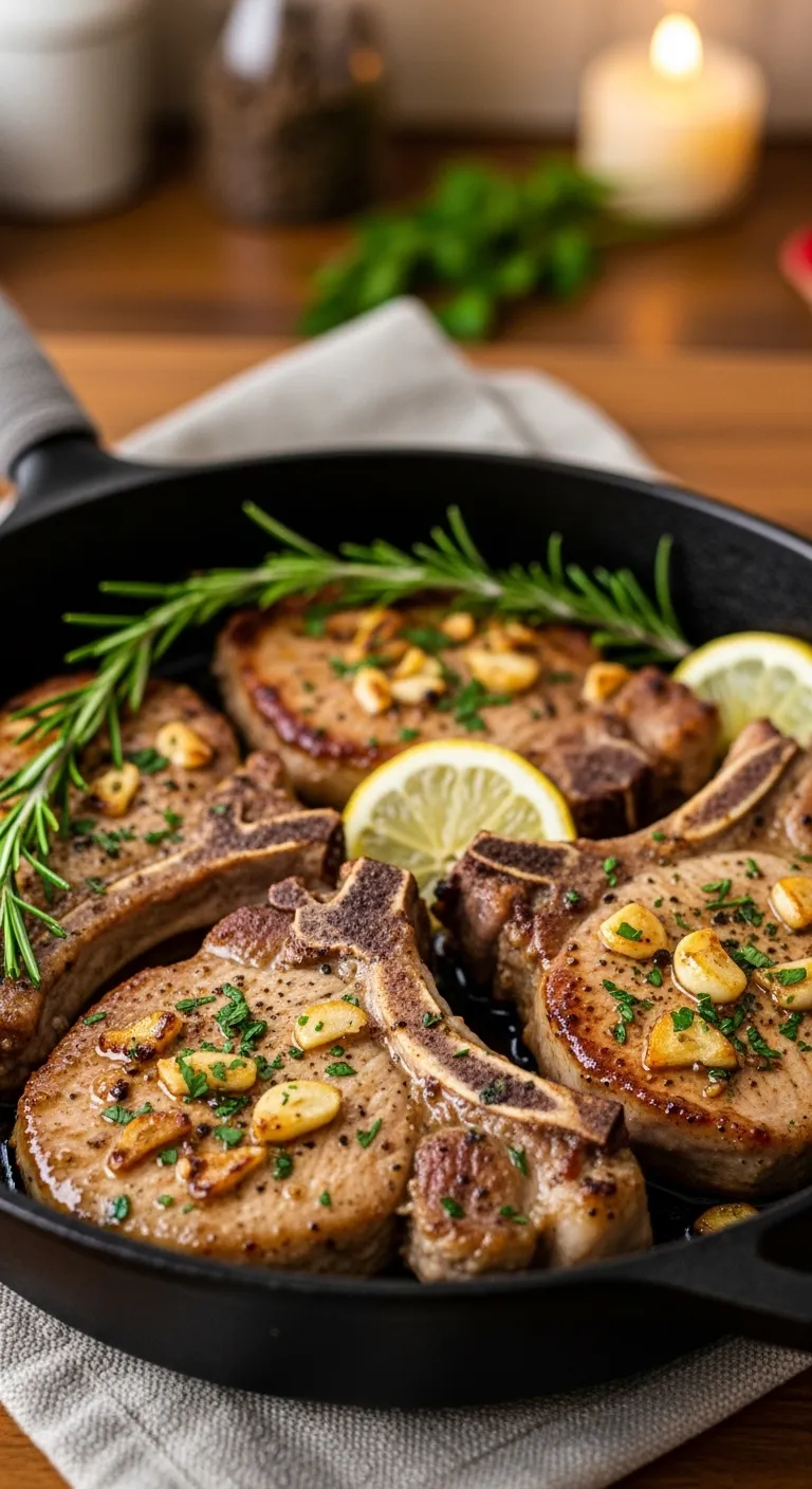 Garlic Pork Chops