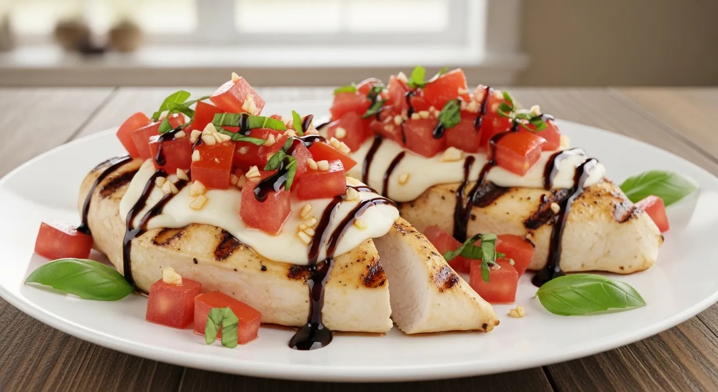 Grilled Bruschetta Chicken