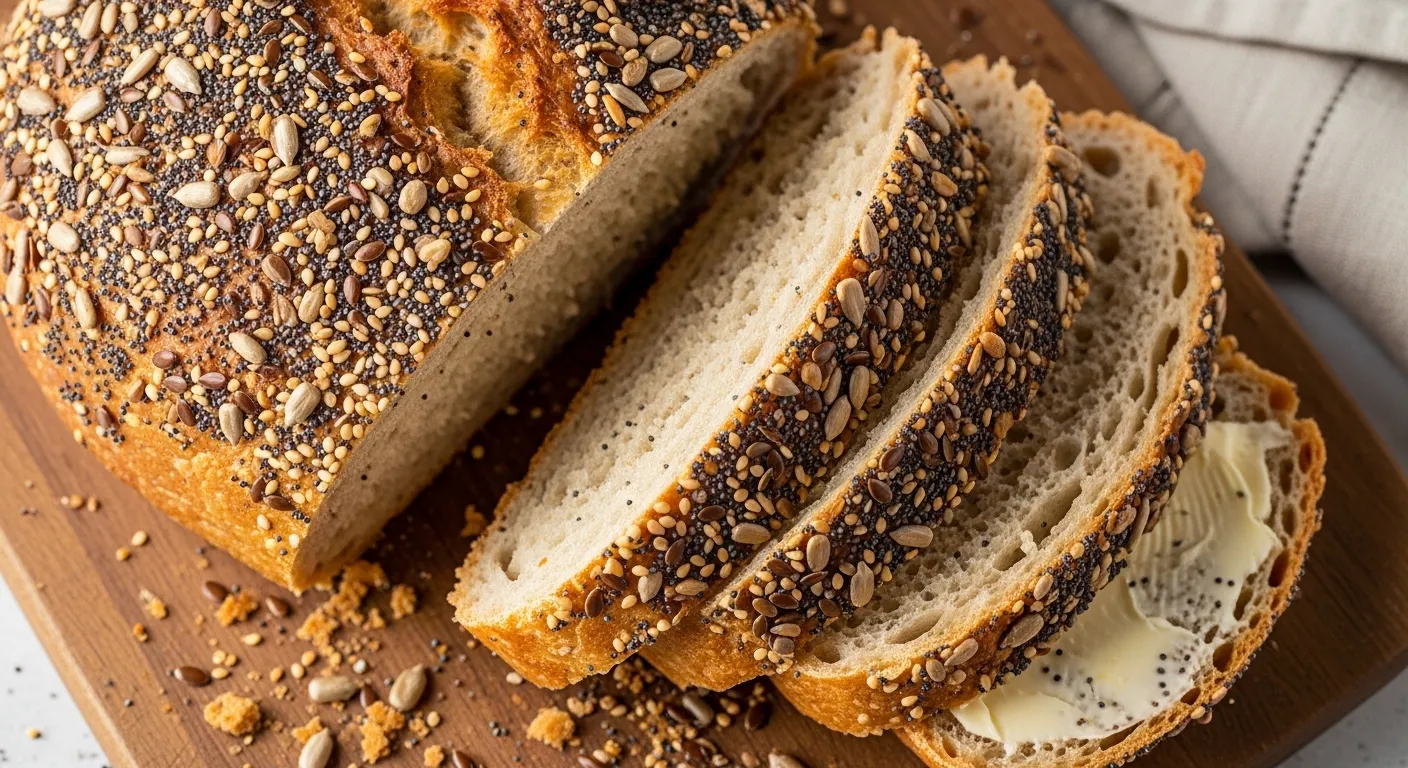 Hearty Gluten Free Seeded Bread