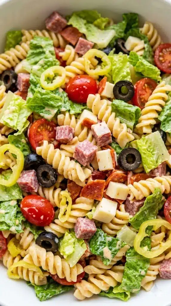 Italian Grinder Pasta Salad